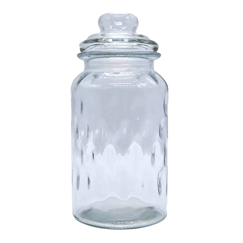 Canister de Vidrio Con Tapa Homestar 23 cm x 11 cm