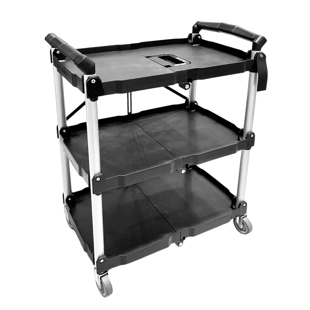 Carrito de Servicio Home Elegance Plegable / 3 Niveles - Image 2
