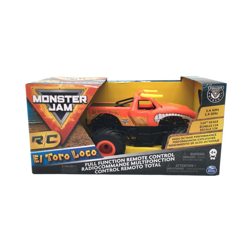 Carro Control Remoto Monster Jam El Toro Loco – Escala 1:24 - Image 2