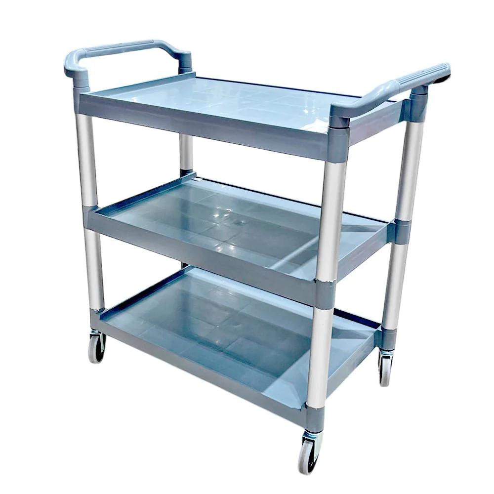 Carro de Servicio Home Elegance 3 Niveles con Ruedas 35" x 31" x 19" - Image 3