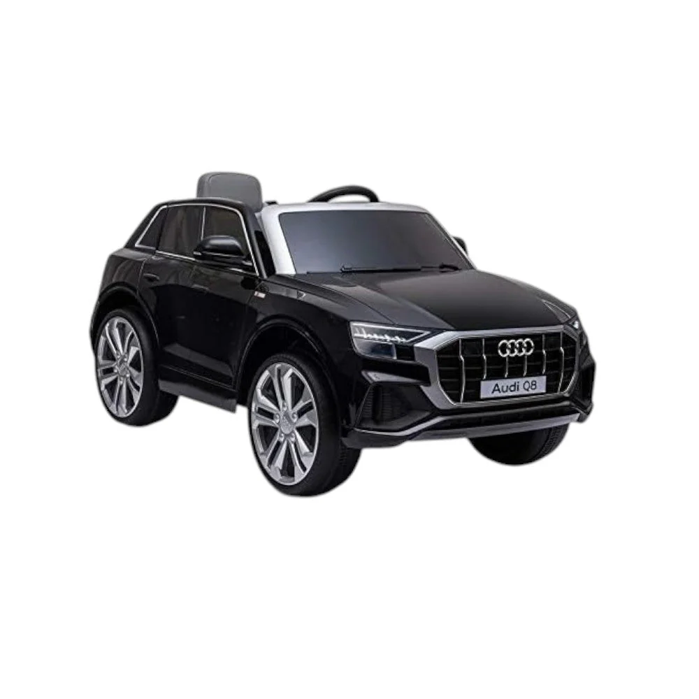 Carro Recargable Audi Q8 W/RC Negro 6V - Image 2