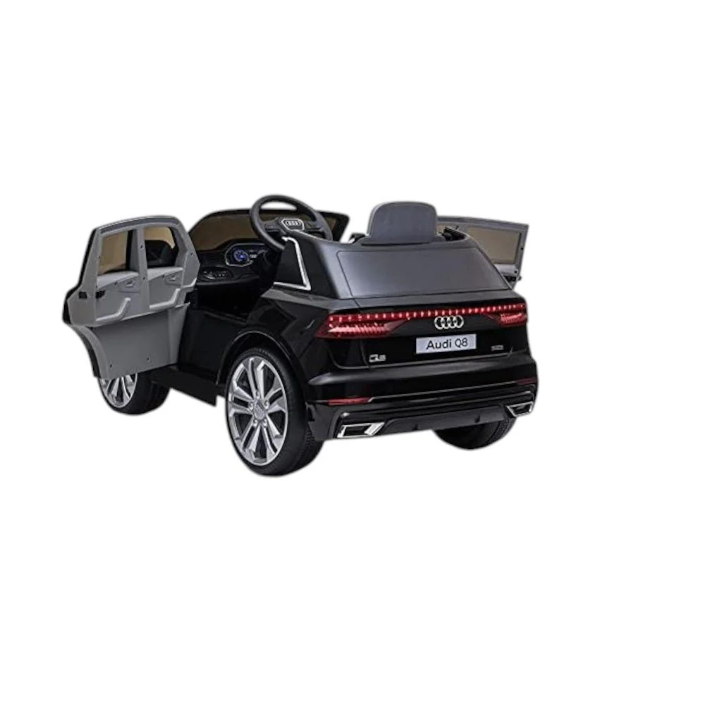 Carro Recargable Audi Q8 W/RC Negro 6V - Image 3