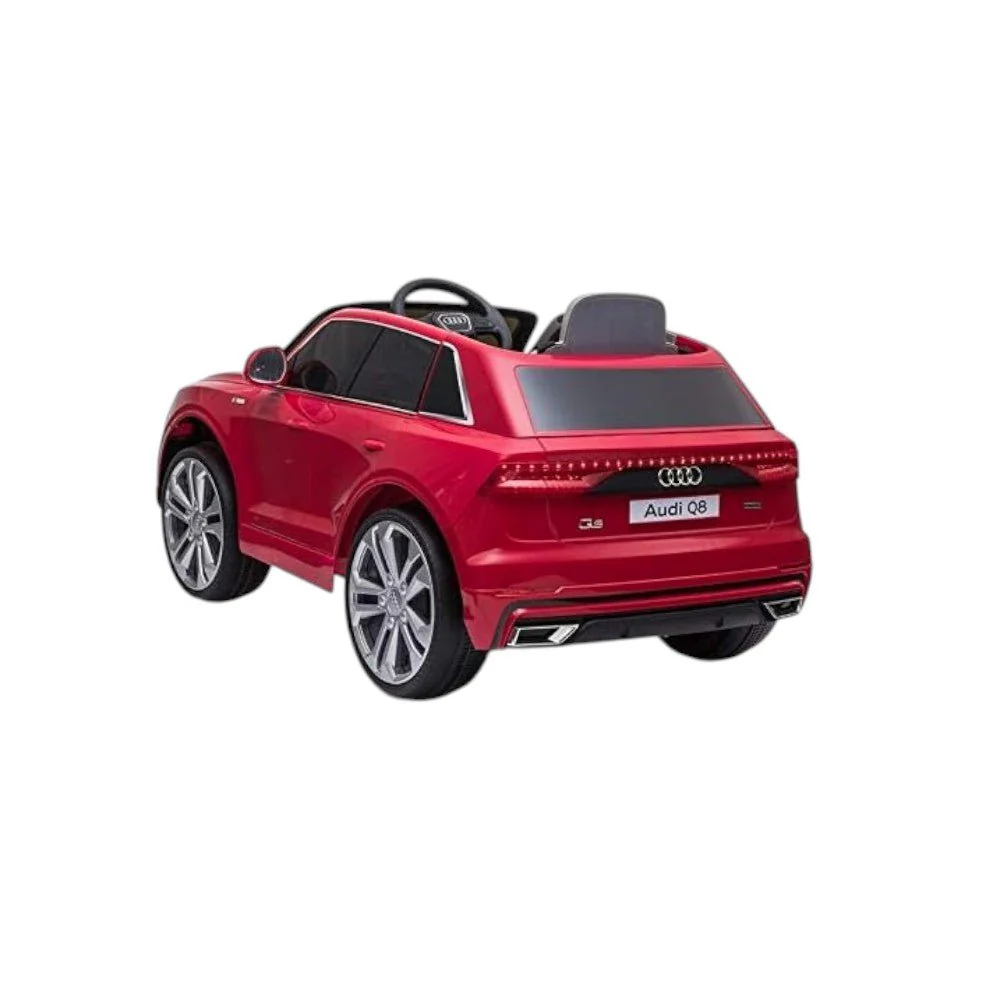Carro Recargable Audi Q8 W/RC Rojo 6V - Image 3