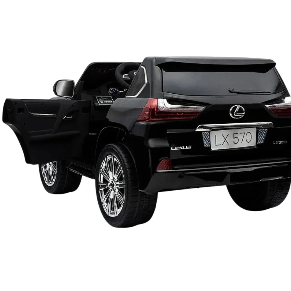 Carro Recargable Lexus LX 570 C/R Negro - Image 3
