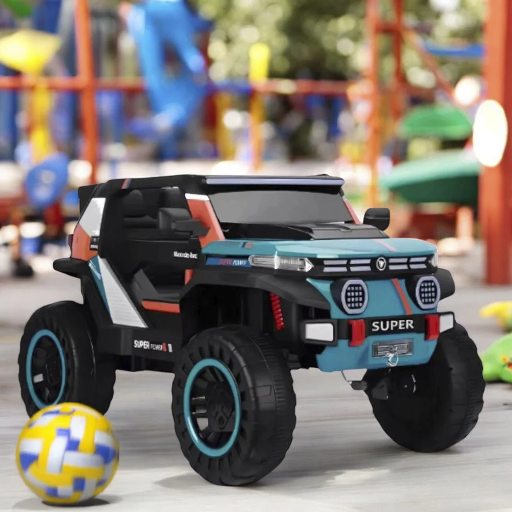 Carro Recargable R/C Azul 12V