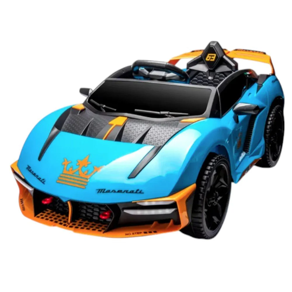 Carro Recargable R/C Azul/Naranja 6V - Image 2