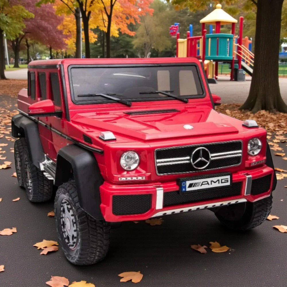Carro Recargable R/C Mercedes Benz AMG Rojo/Negro