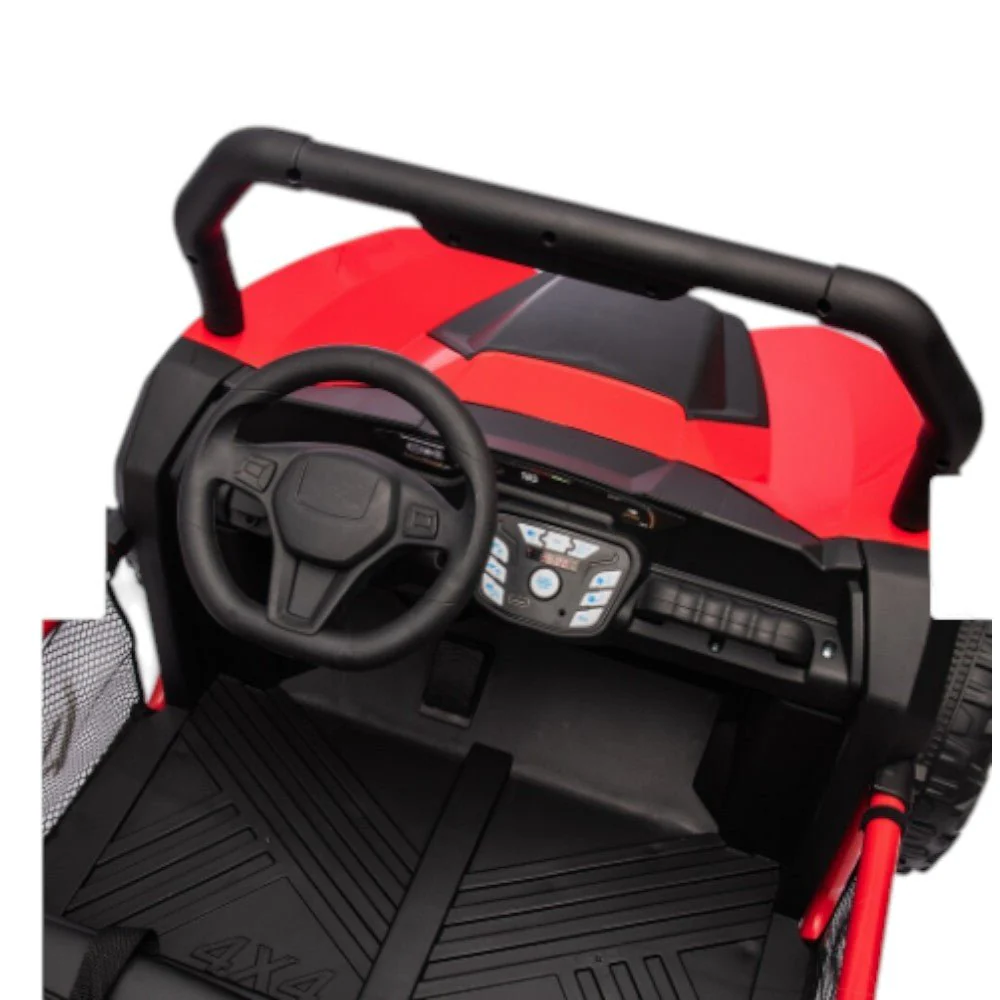 Carro Recargable R/C UTV Rojo 12V - Image 2