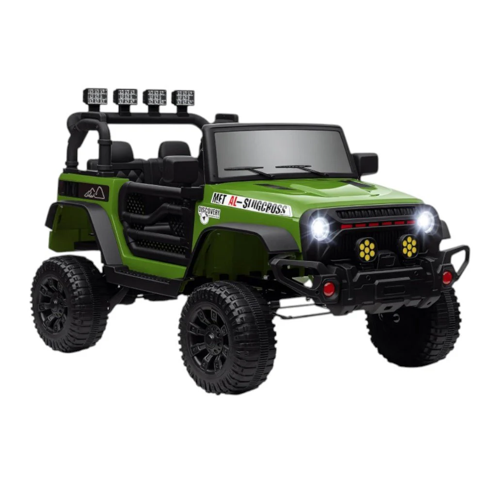 Carro Recargable R/C Verde Aventura 12V - Image 2