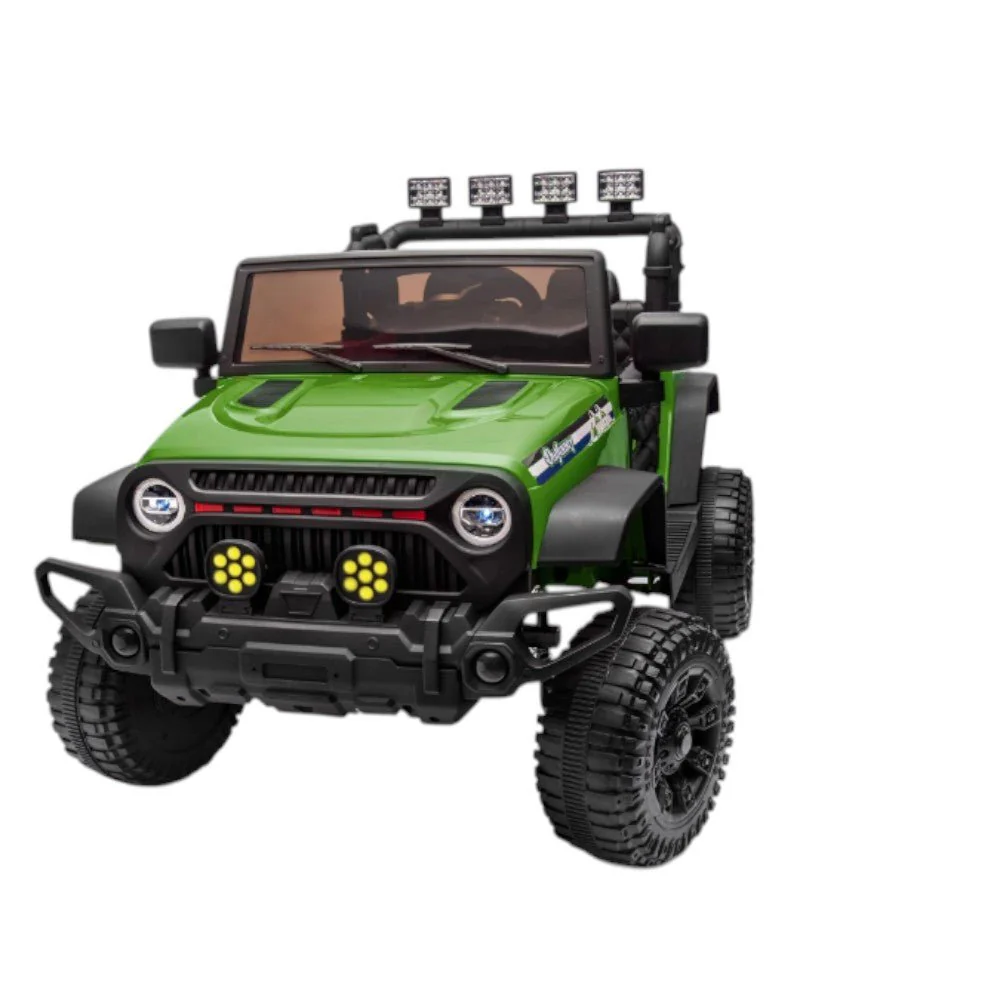 Carro Recargable R/C Verde Aventura 12V - Image 3