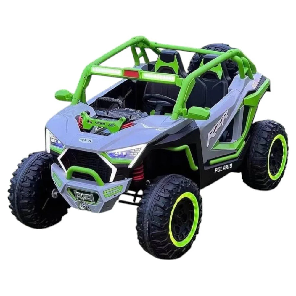 Carro Recargable RZR Para Niños / 12V / Control Remoto / Gris - Image 2