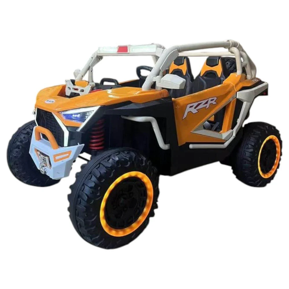Carro Recargable RZR Para Niños / 12V / Control Remoto / Naranja - Image 3