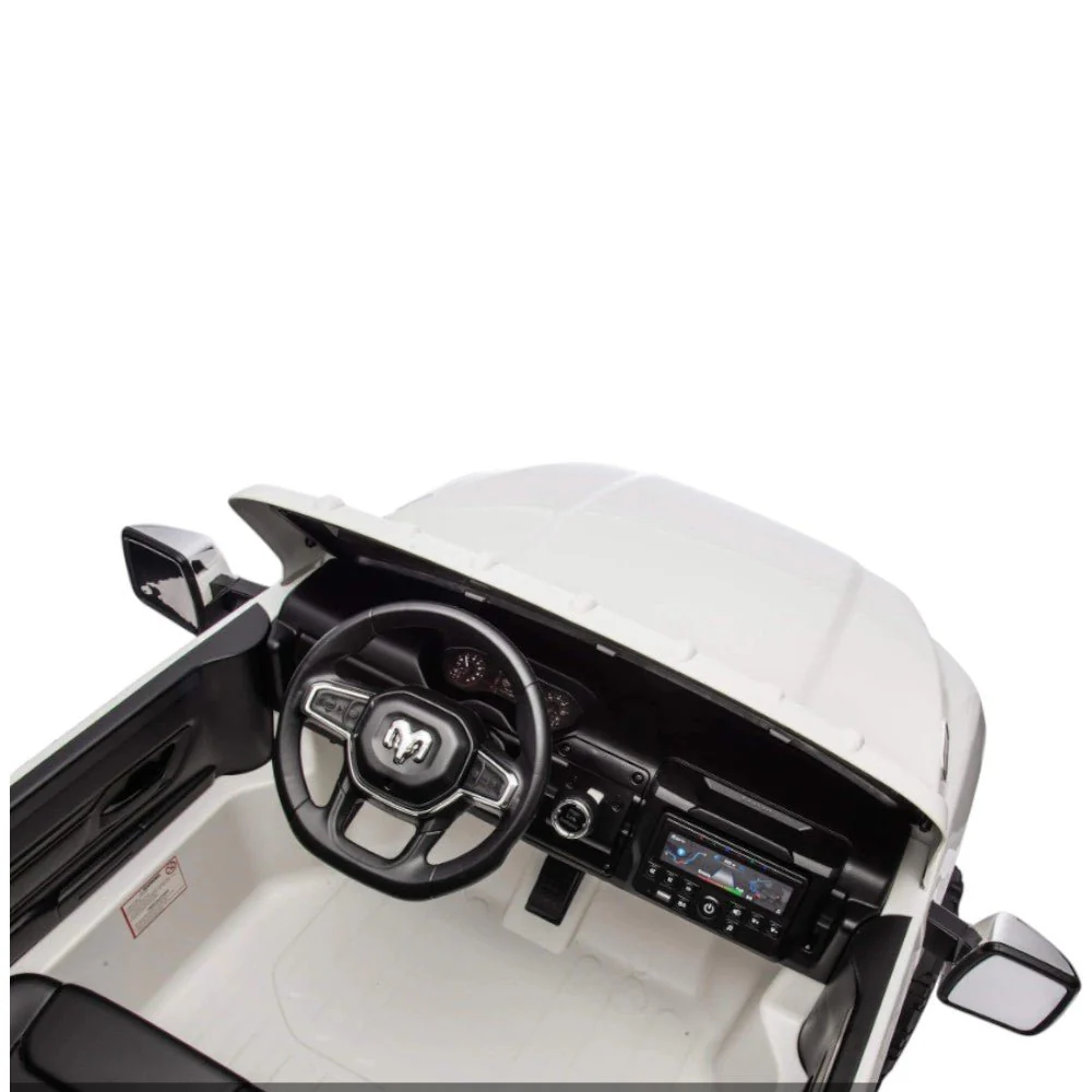 Carro Recargable W/RC Ram Blanco 24V - Image 2