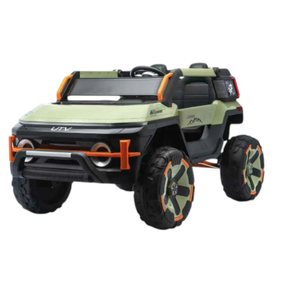 Carro Recargable W/RC UTV Verde 12V - Image 2