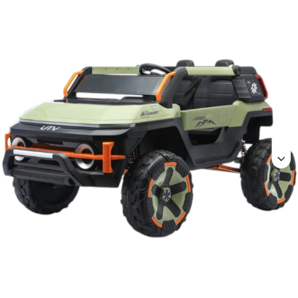 Carro Recargable W/RC UTV Verde 12V - Image 3