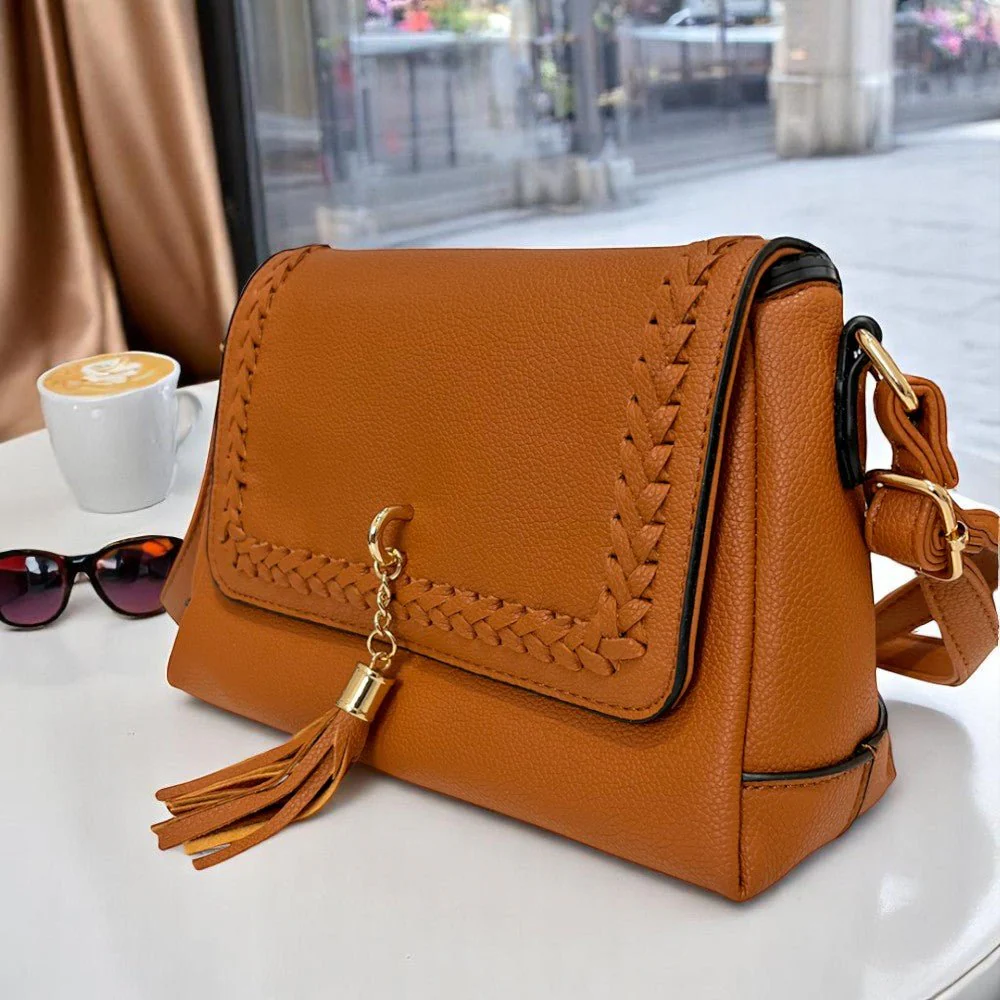 Cartera Manos Libres Casual Alyssa Para Dama – Chocolate