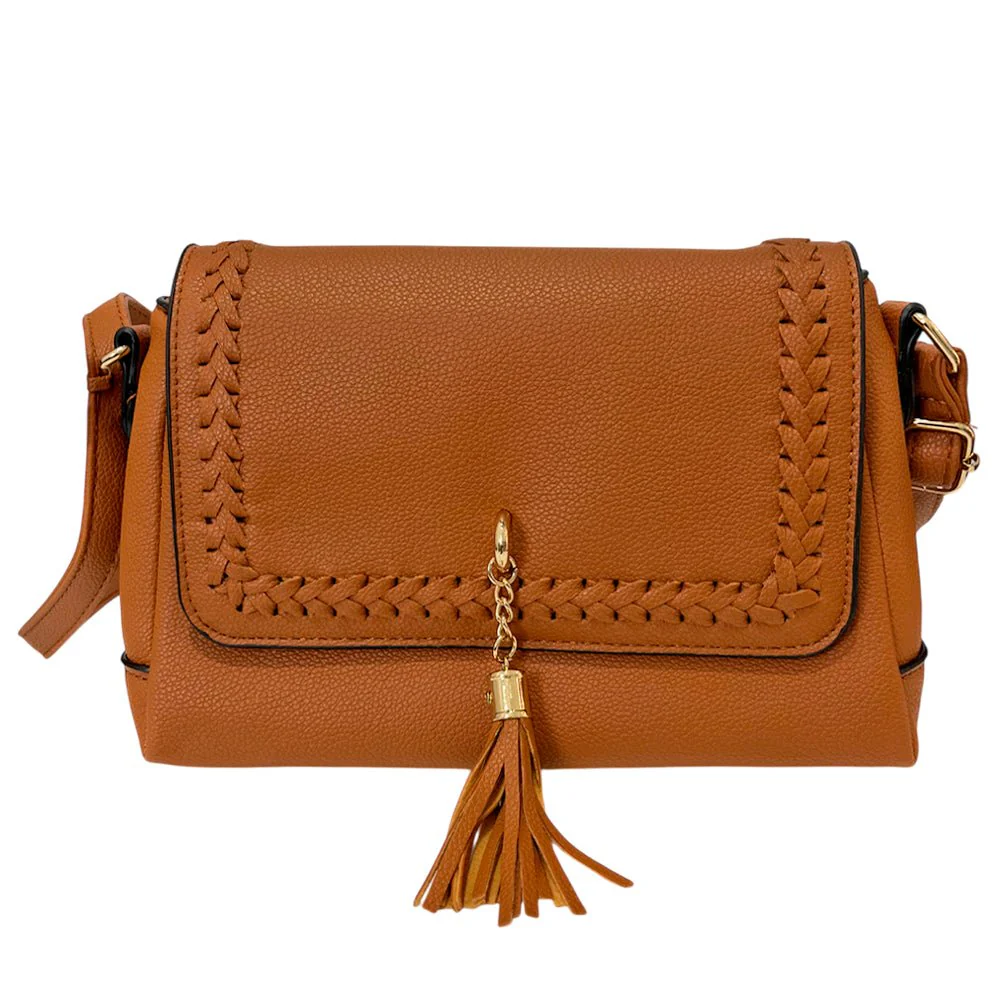 Cartera Manos Libres Casual Alyssa Para Dama – Chocolate - Image 2