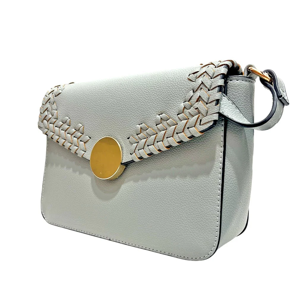 Cartera Manos Libres Casual Kayla Para Dama - Gris - Image 3