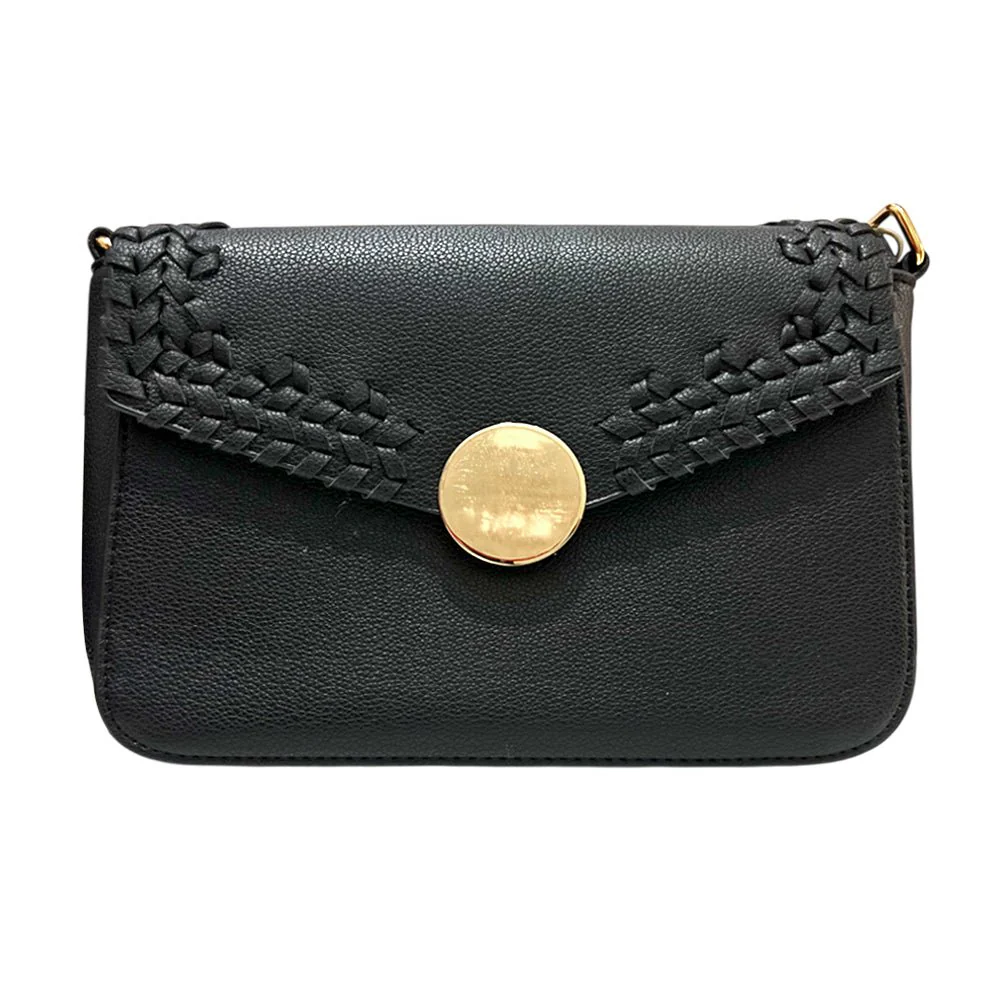 Cartera Manos Libres Casual Kayla Para Dama – Negra - Image 2