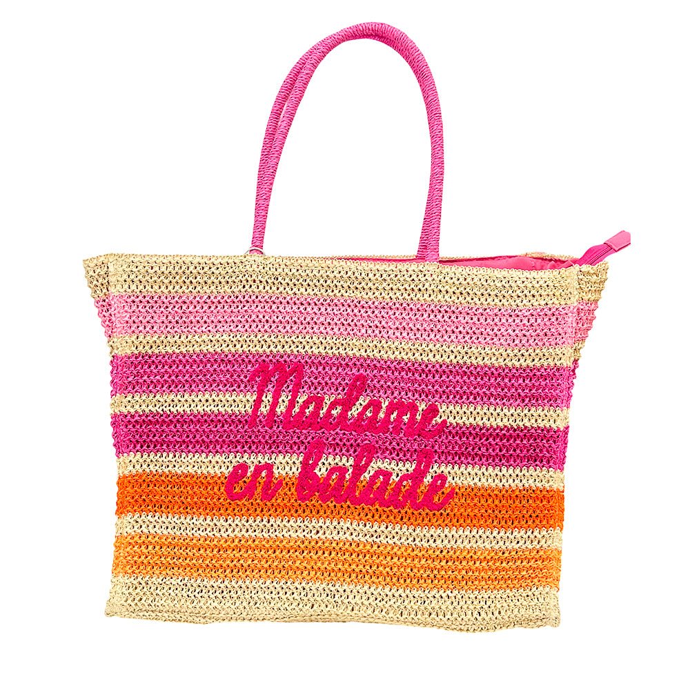 Cartera Playera de Malla Jet Lag / Tote Alba Casual / Surtido