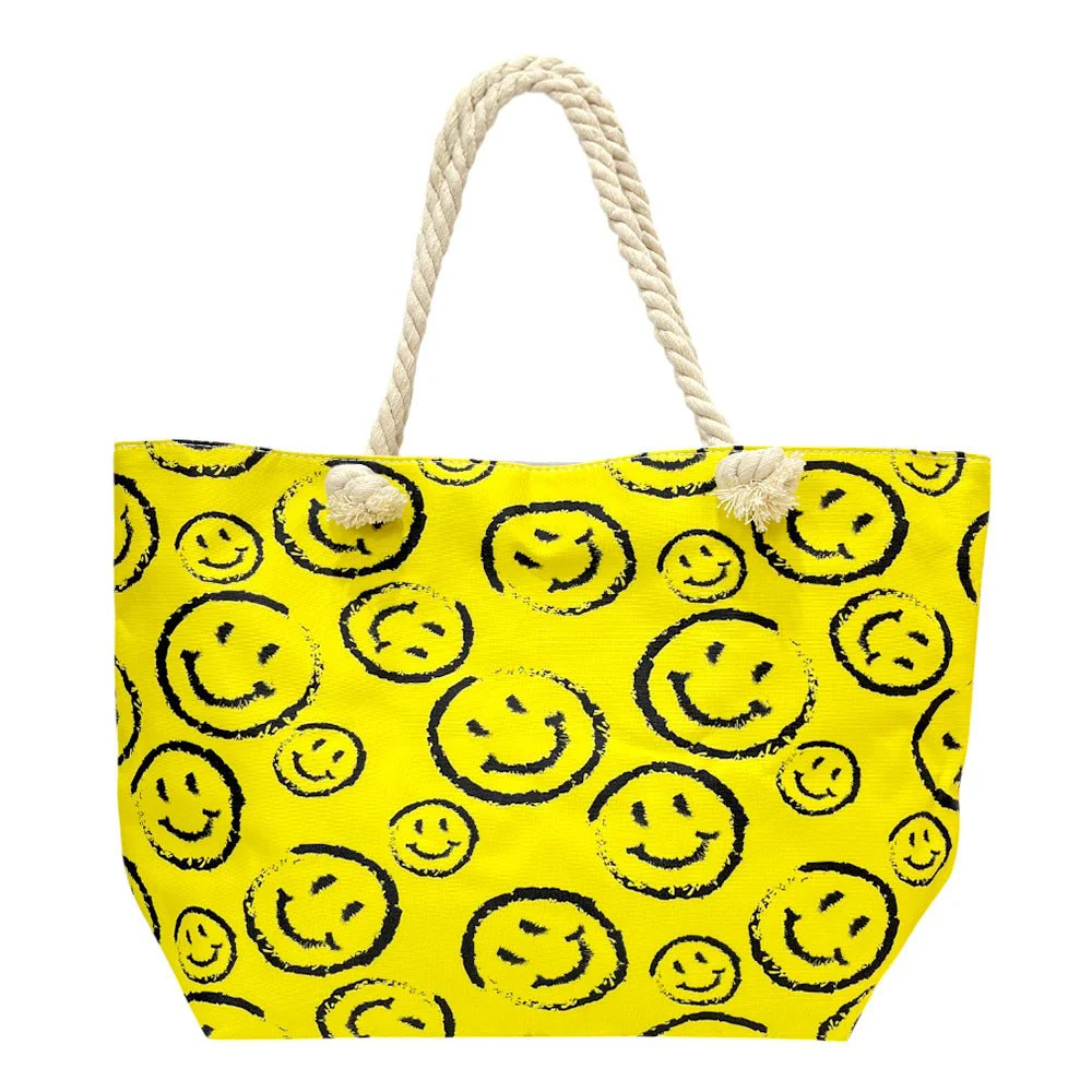 Cartera Tote Juvenil Fashion Dama Carita Feliz - Image 2