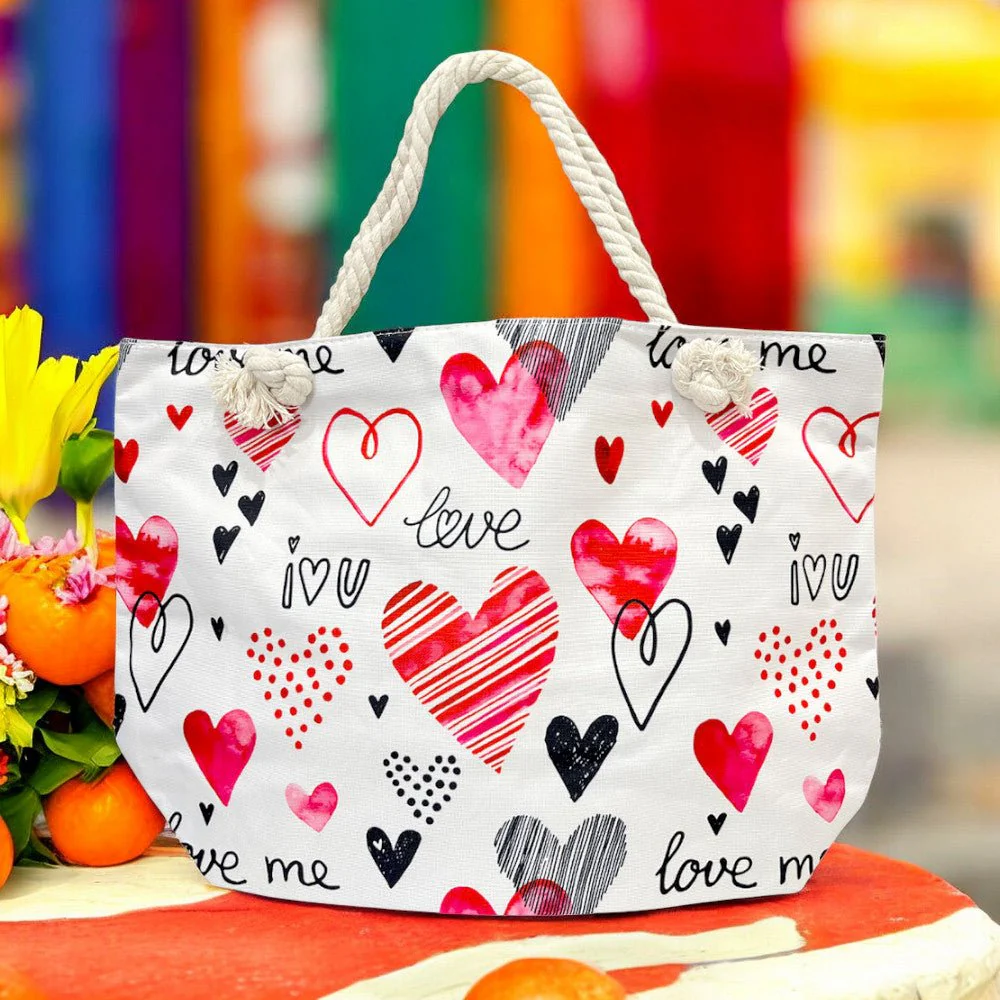 Cartera Tote Juvenil Fashion Dama Love Me