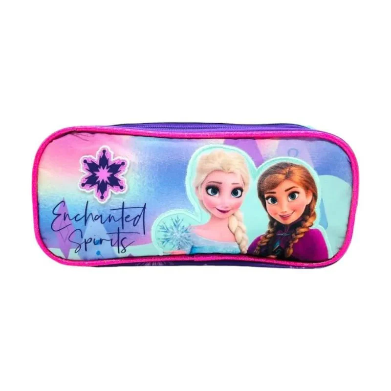 Cartuchera Doble Cierre Frozen Pvc - Image 2