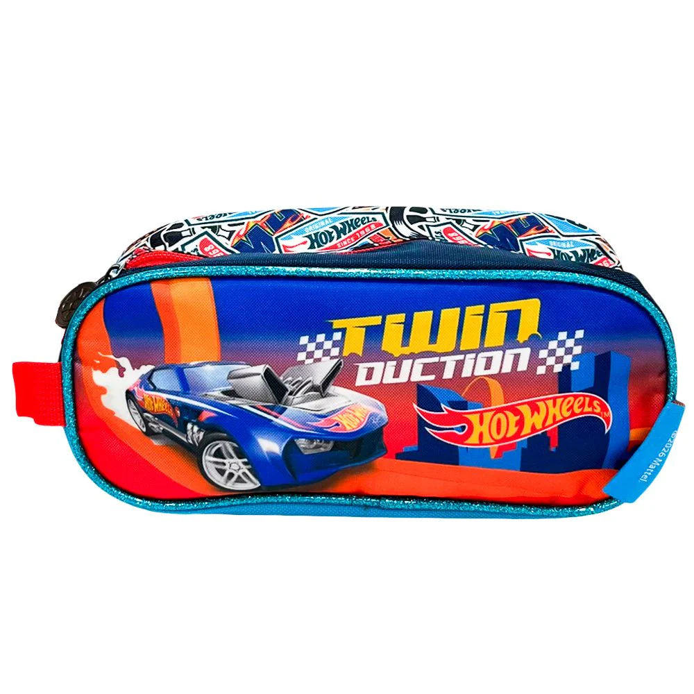 Cartuchera Escolar Hot Wheels / 1 Compartimento