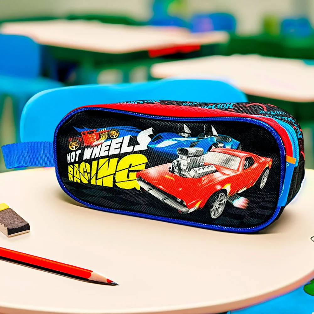 Cartuchera Hot Wheels Racing