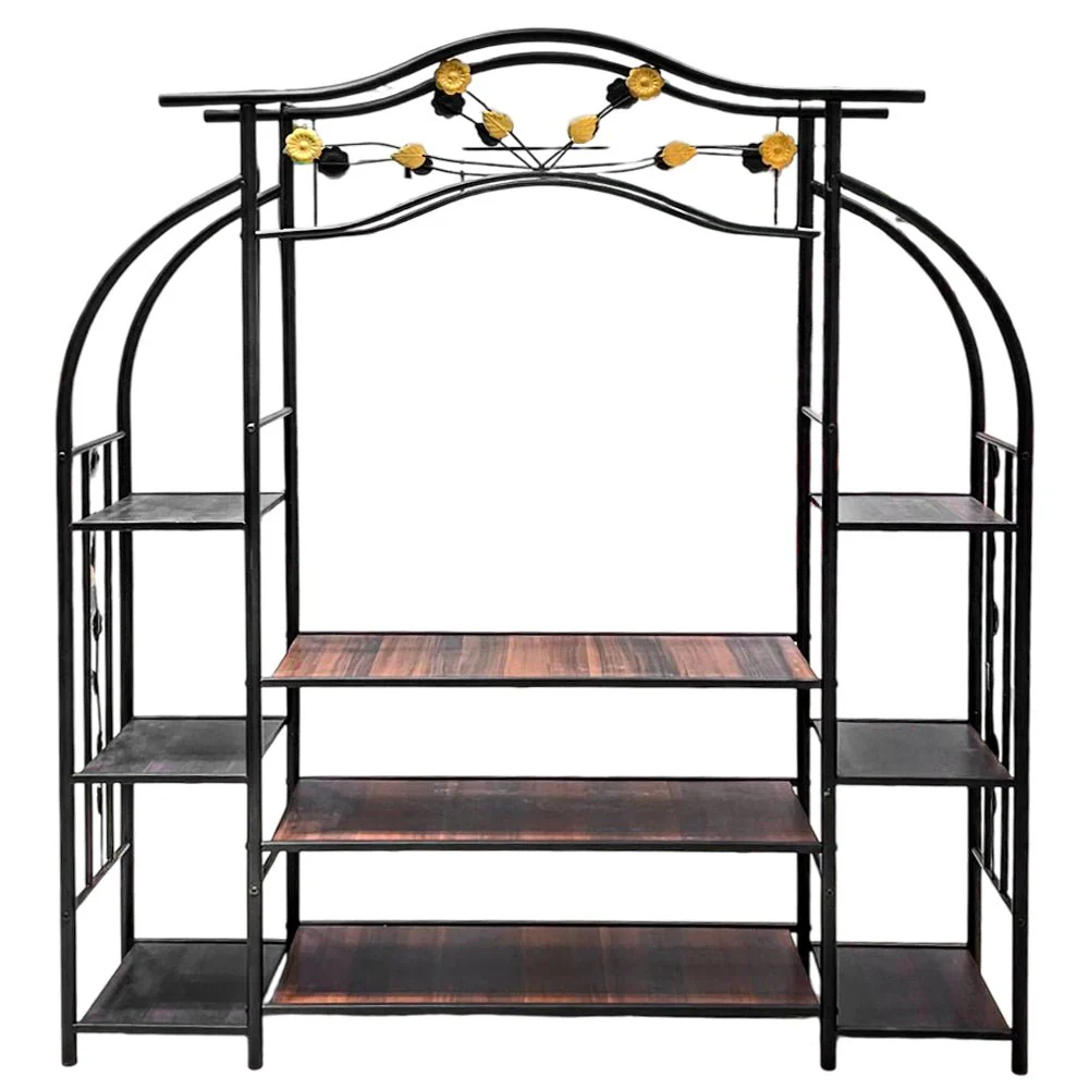 Centro de Entretenimiento Elements Furniture - Black MDF Metal