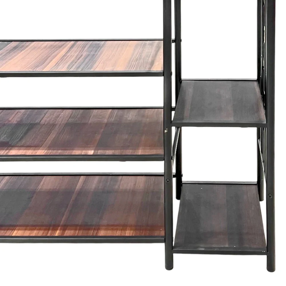 Centro de Entretenimiento Elements Furniture - Black MDF Metal - Image 3