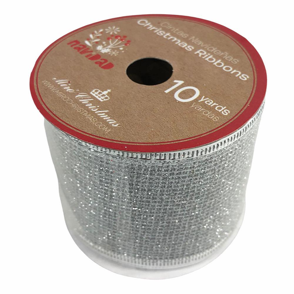 Cinta Decorativa Navideña Miro Christmas 2.5" x 10 yd - Surtido306