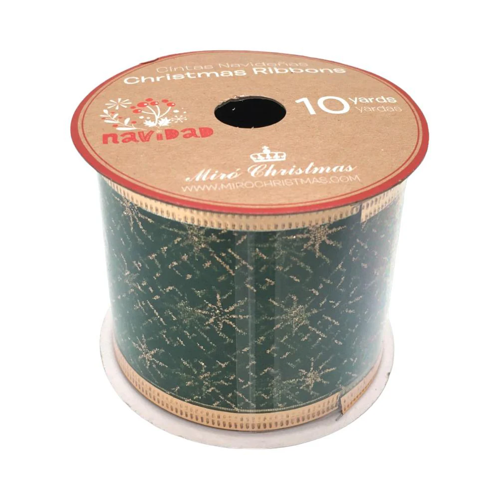 Cinta Navideña Miro Christmas 2.5" 10 yd - Surtido,2394
