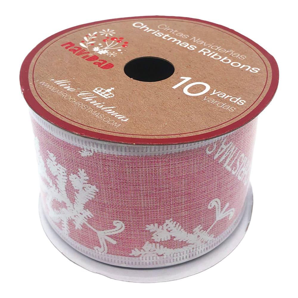 Cinta Navideña Miro Christmas 2.5" x 10 yd - Surtido330