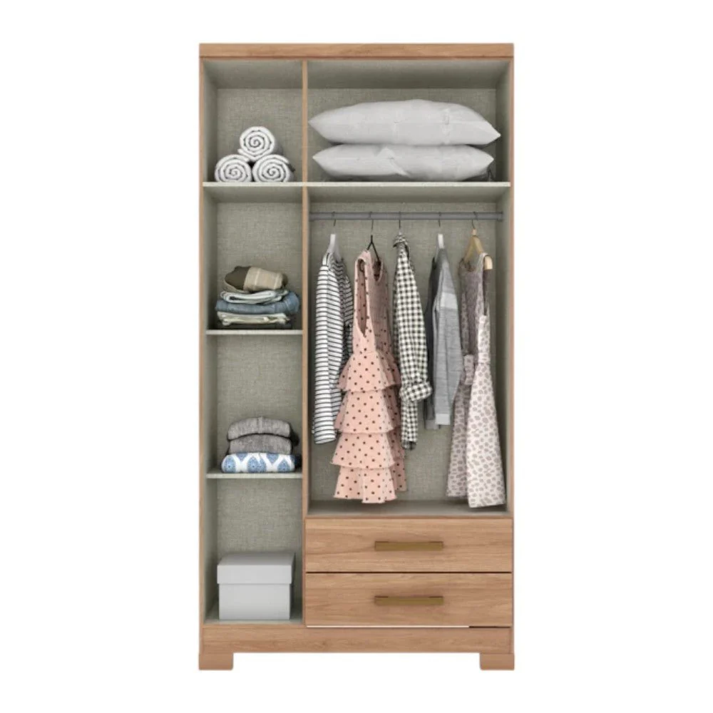 Closet Mdf Henn de 3 Puertas / Jequitiba Brilho - Image 4