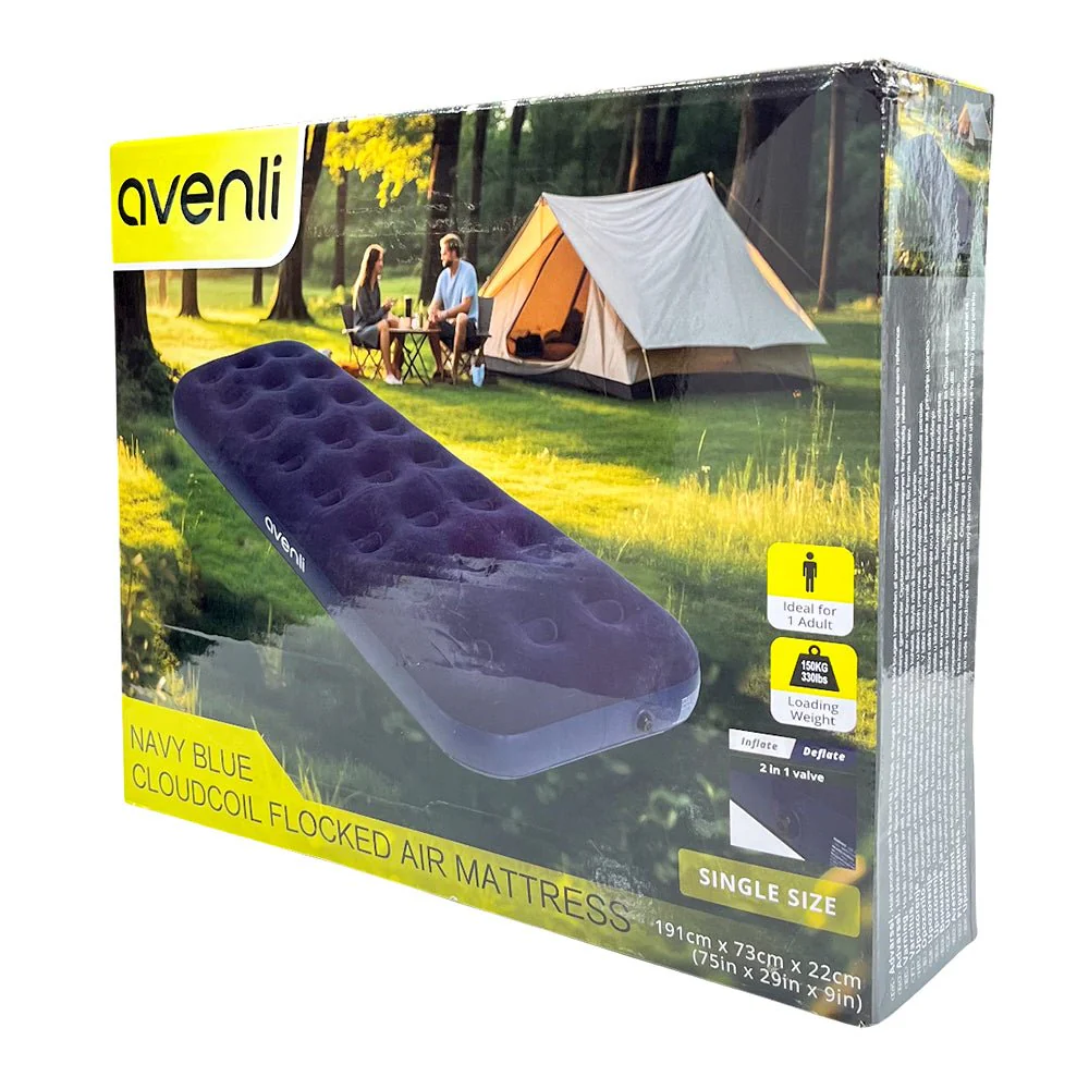 Colchón Inflable Individual Jlong / 75" x 29" x 9" - Image 3