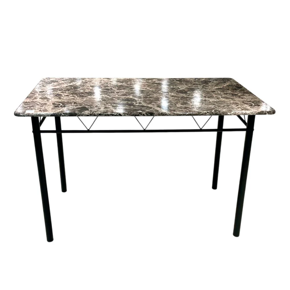 Comedor MDF 4 Puestos Marble Black Elements Furniture - Image 3