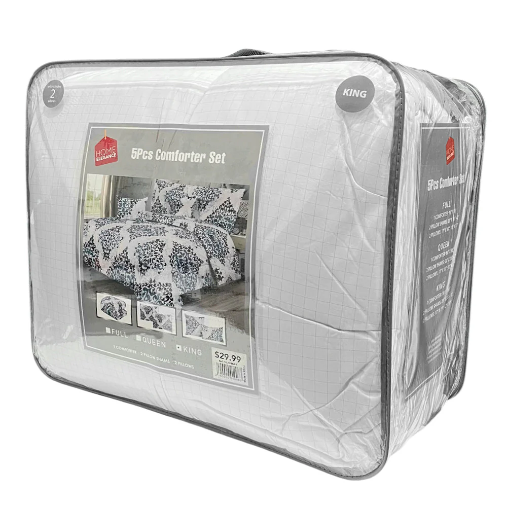 Comforter King Home Elegance / 5 Piezas / Estampado / Surtido - Image 6