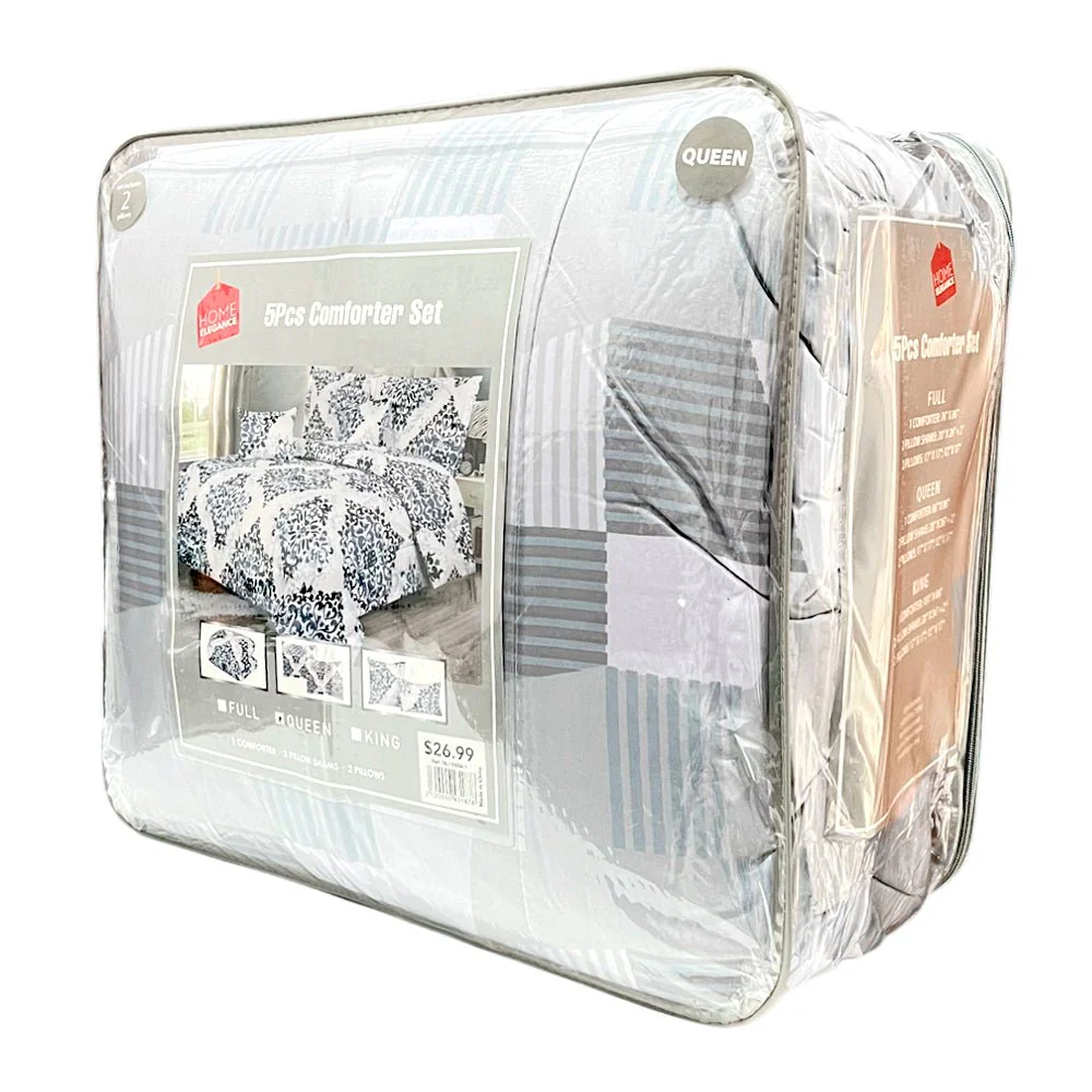 Comforter Queen Home Elegance / 5 Piezas / Estampado / Surtido - Image 6