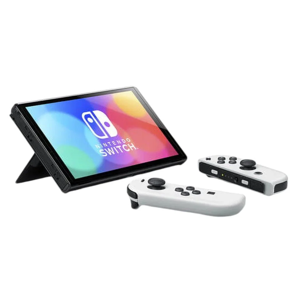 Consola Nintendo Switch OLED Blanca + Juego Mario Kart 8 Deluxe - Image 4