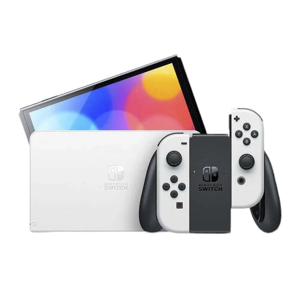 Consola Nintendo Switch OLED Blanca + Juego Mario Kart 8 Deluxe - Image 5