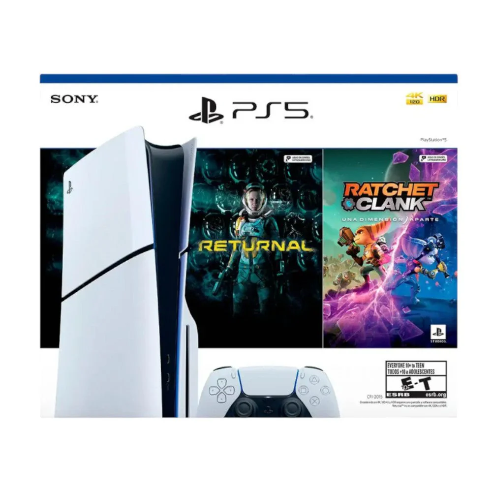 Consola PS5 Slim Con Unidad de Disco 1TB – Bundle Return/ Ratcht & Clank - Image 7