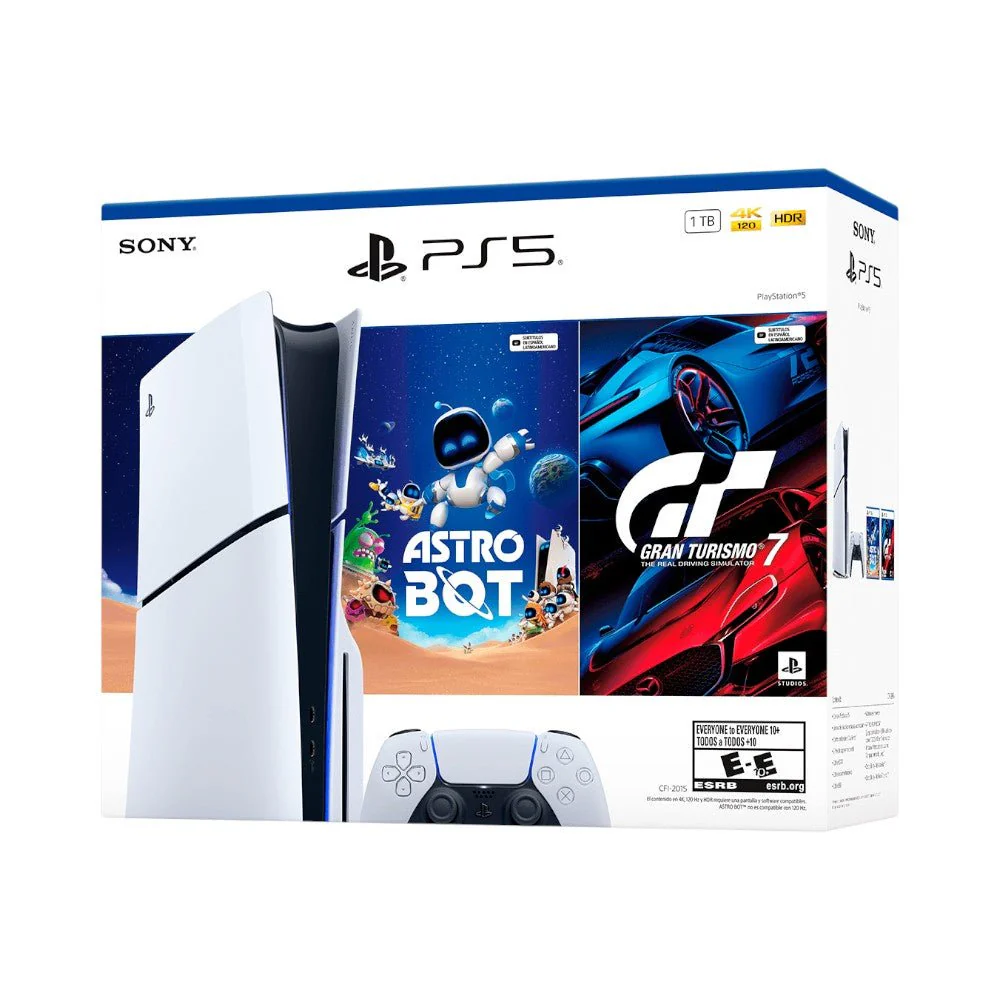 Consola PS5 Standard 1TB / (2015) Con Astro Bot Y Gran Turismo 7 - Image 2