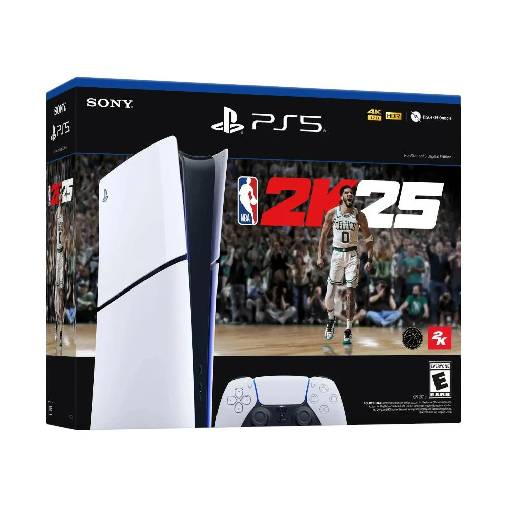 Consola Sony PS5 Slim Digital Edition / NBA 2K25 / Blanca - Image 2