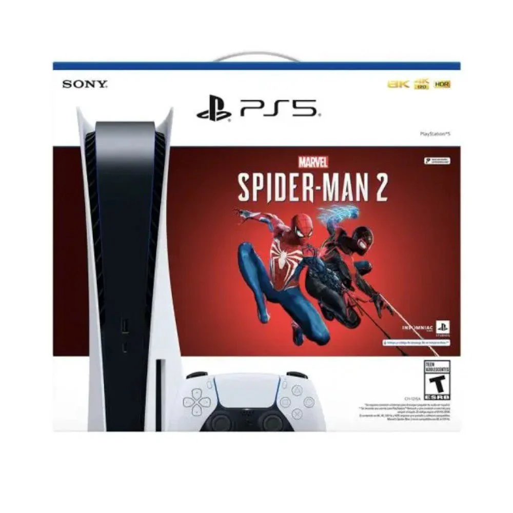 Consola Sony PS5 / Spider-Man / Bundle