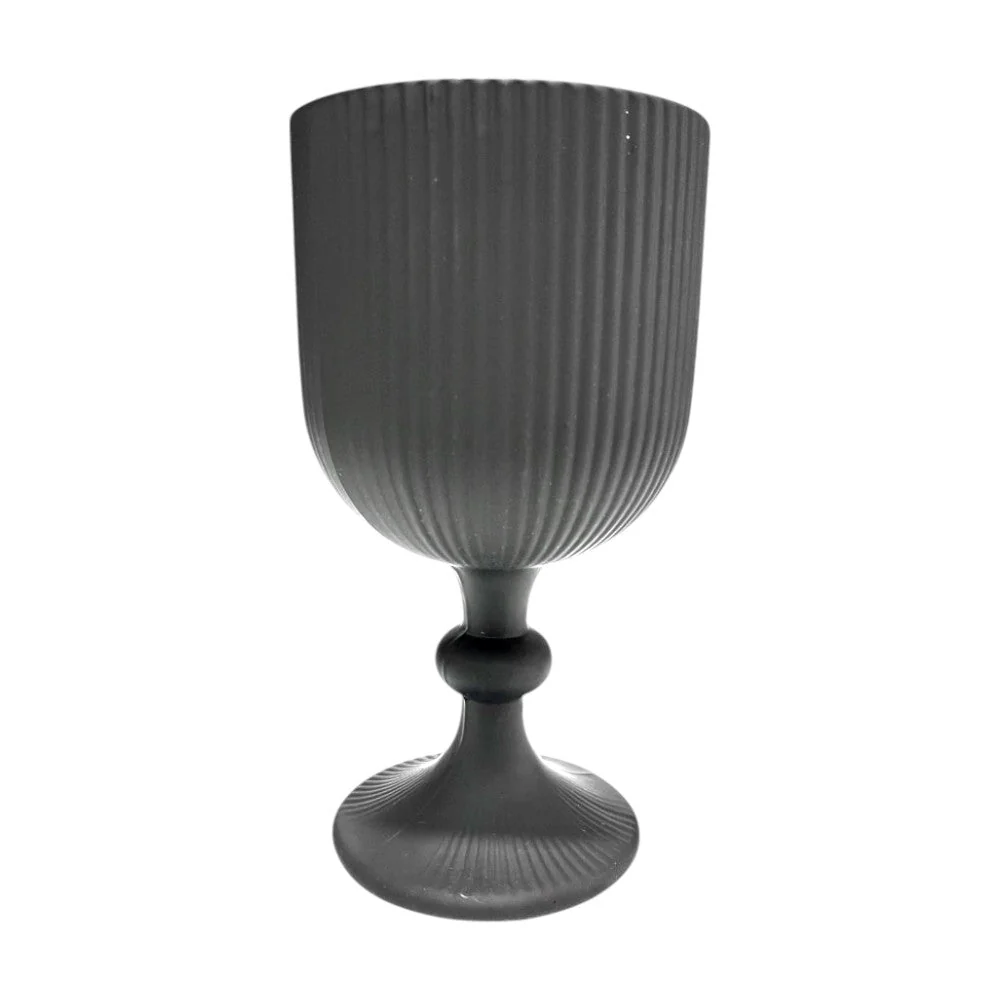 Copa de Vidrio Home Elegance 14 oz – Negro - Image 2