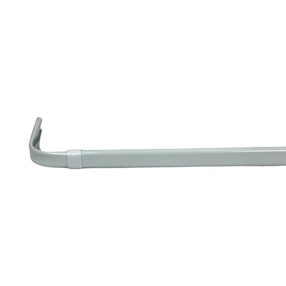 Cornisa Home Elegance de Metal - Blanco - 28" - 48"