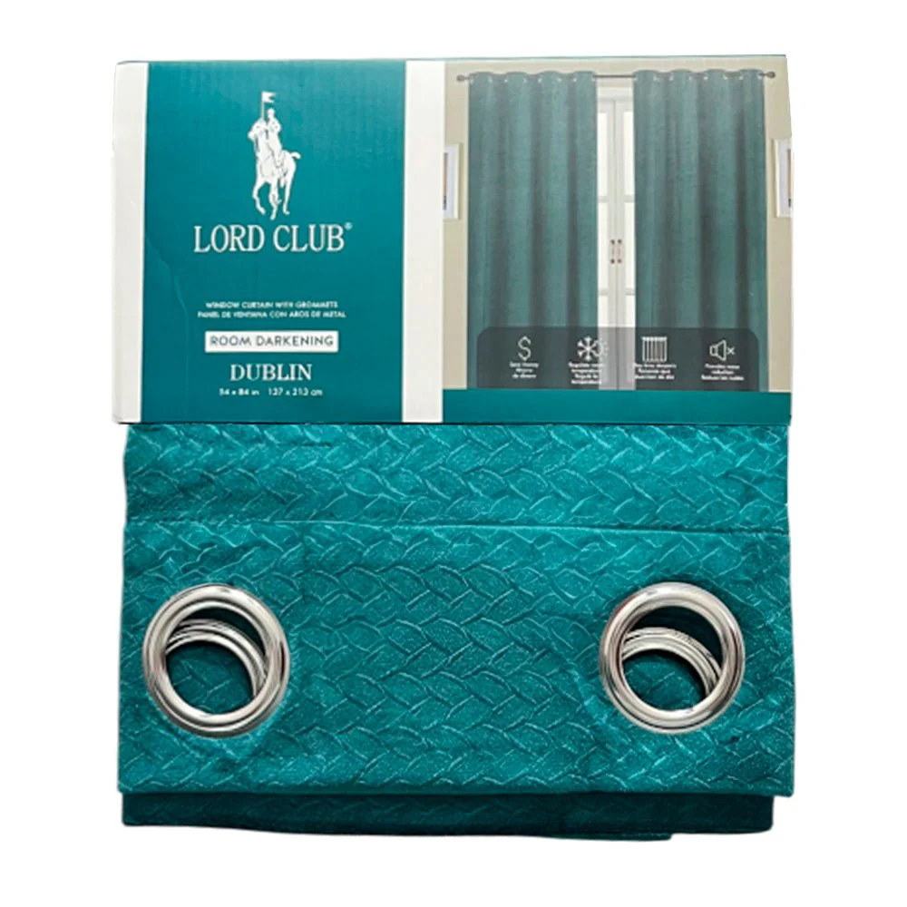 Cortina Dublin DGreen 54” X 84” C/Aros Lord Club - Image 2