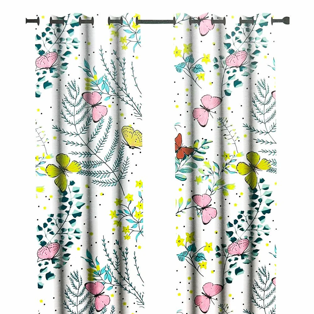 Cortina Garden 55” X 84” C/Aros P/Niña Home Accents
