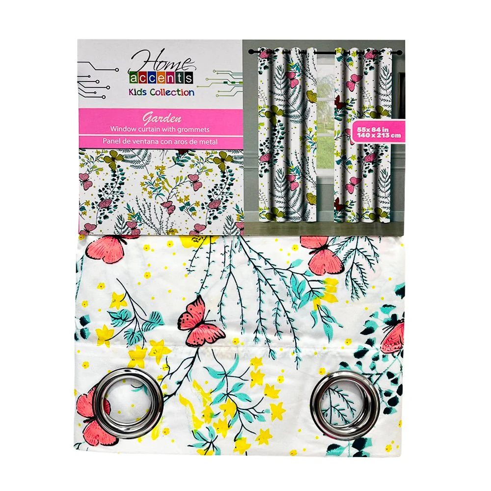 Cortina Garden 55” X 84” C/Aros P/Niña Home Accents - Image 2